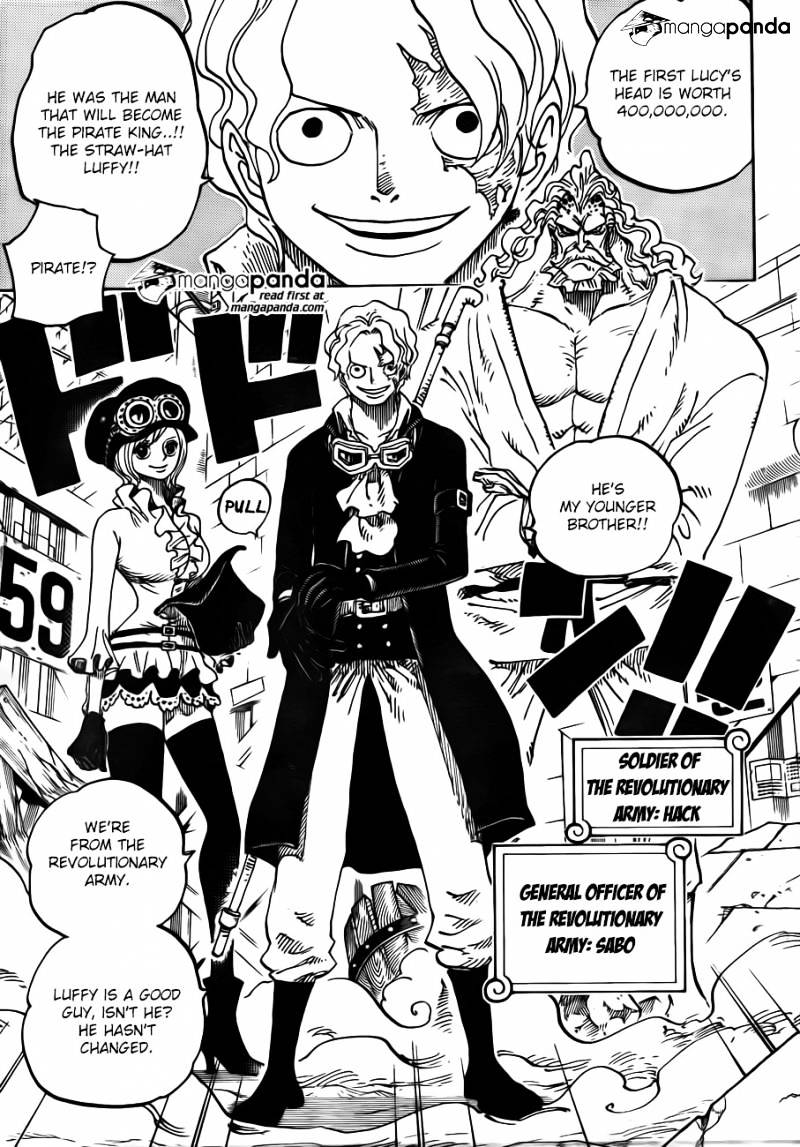 One Piece - Chapter 744 : The General Officer Of The Revolutionary Army