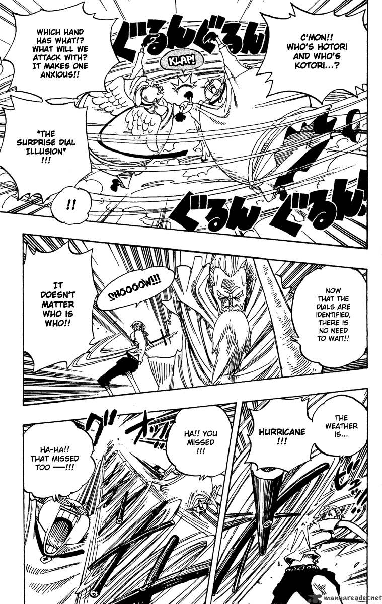 One Piece - Chapter 263 : Nami And The Strange Knight V.s. 2Nd Captains Hotori And Kotori