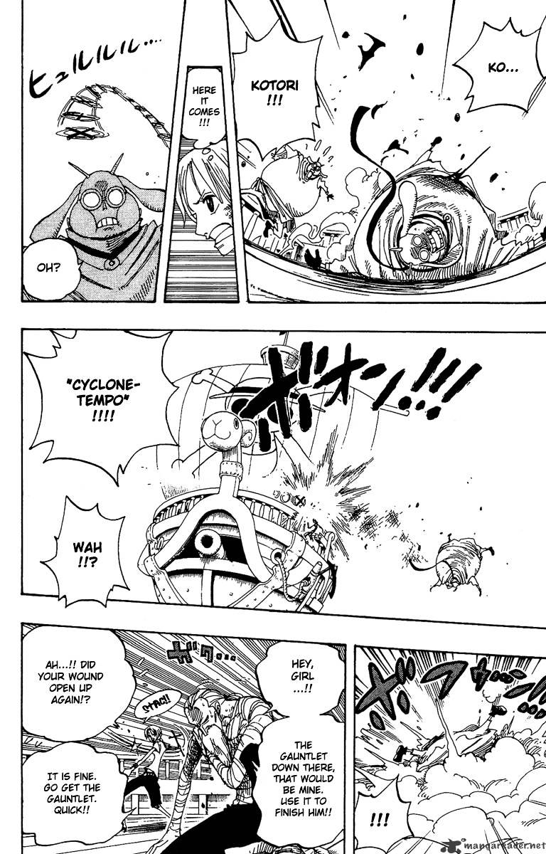 One Piece - Chapter 263 : Nami And The Strange Knight V.s. 2Nd Captains Hotori And Kotori