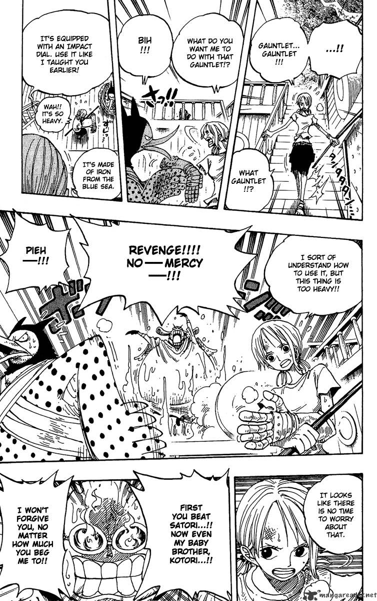 One Piece - Chapter 263 : Nami And The Strange Knight V.s. 2Nd Captains Hotori And Kotori