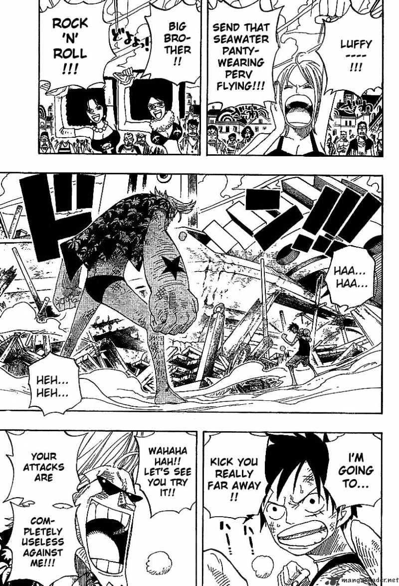 One Piece - Chapter 336 : Luffy Vs Franky