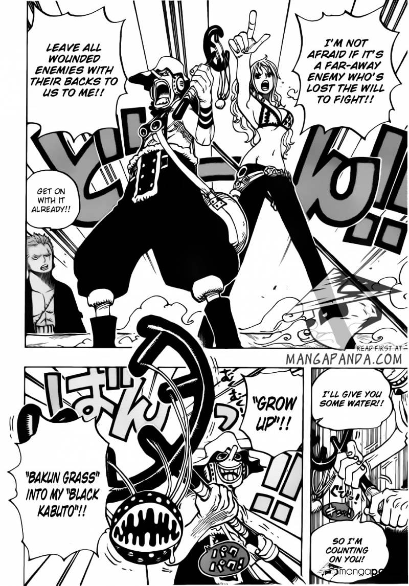 One Piece - Chapter 695 : Leave It To Me!!