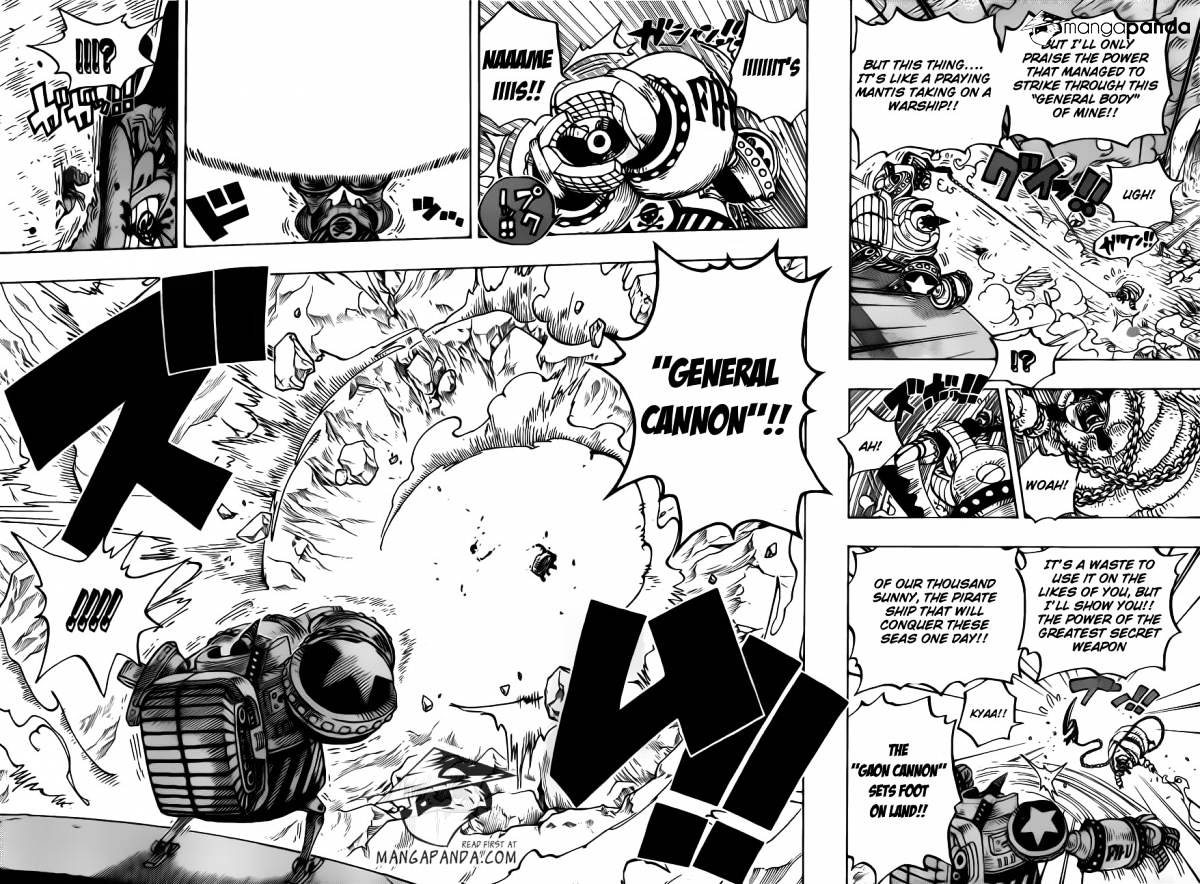 One Piece - Chapter 695 : Leave It To Me!!