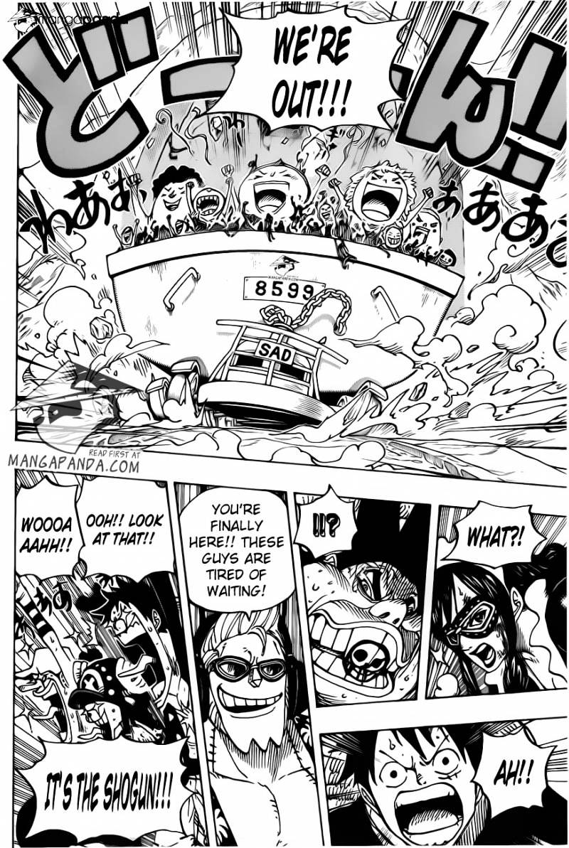 One Piece - Chapter 695 : Leave It To Me!!