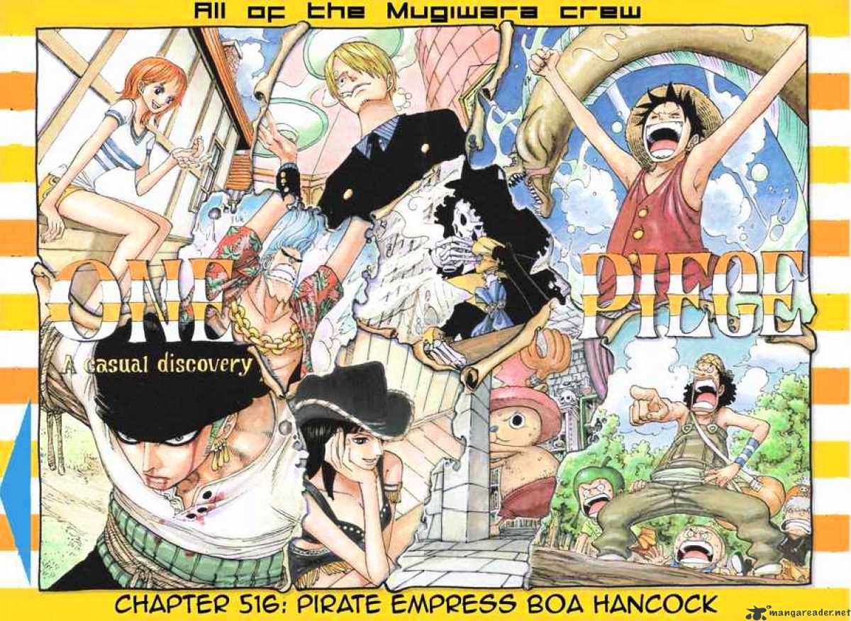 One Piece - Chapter 516 : Pirate Empress Boa Hancock