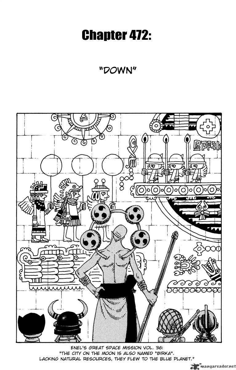 One Piece - Chapter 472 : Down