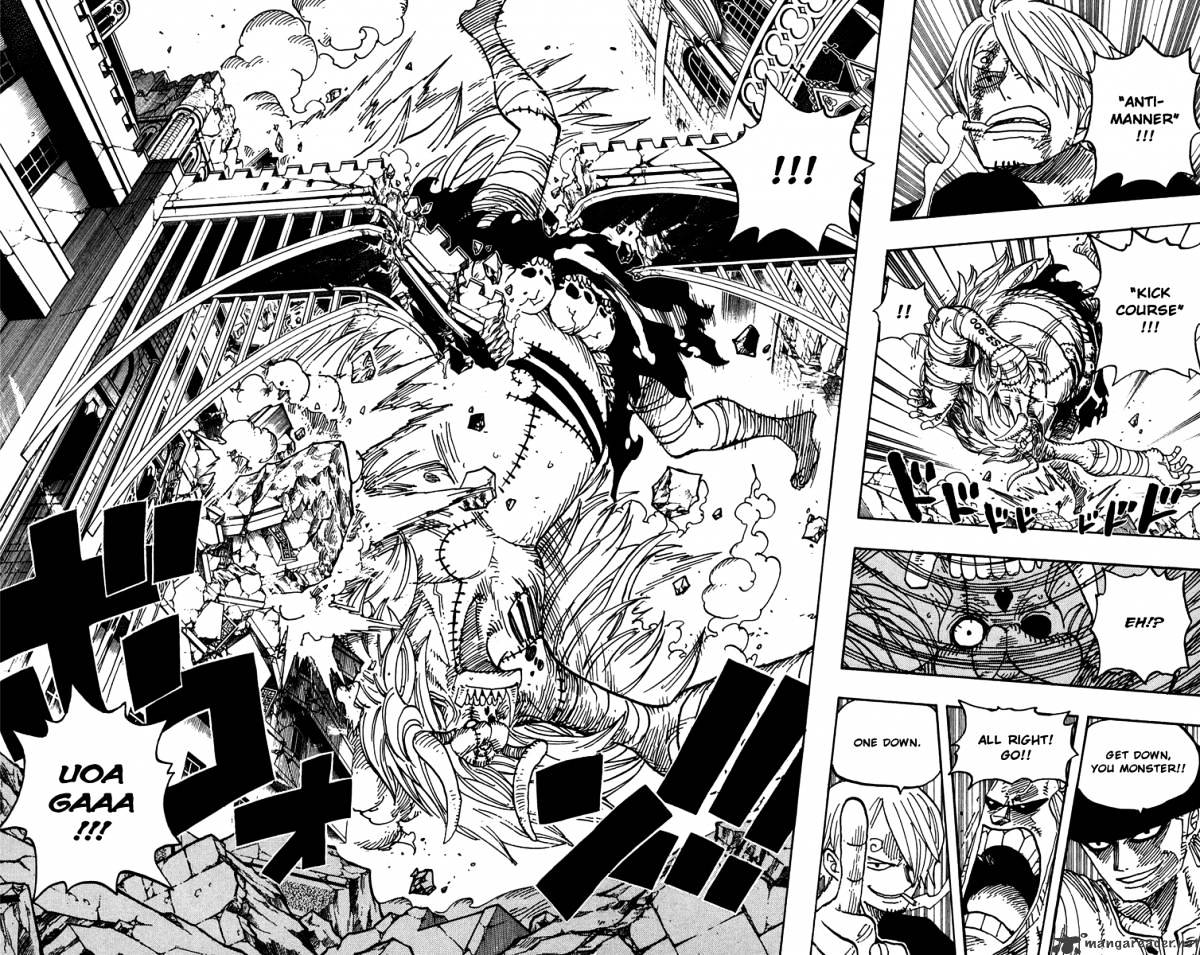 One Piece - Chapter 472 : Down