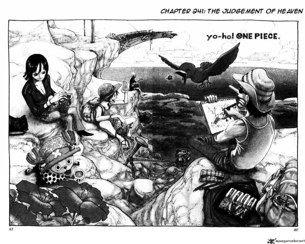 One Piece - Chapter 241 : Heaven S Judgement