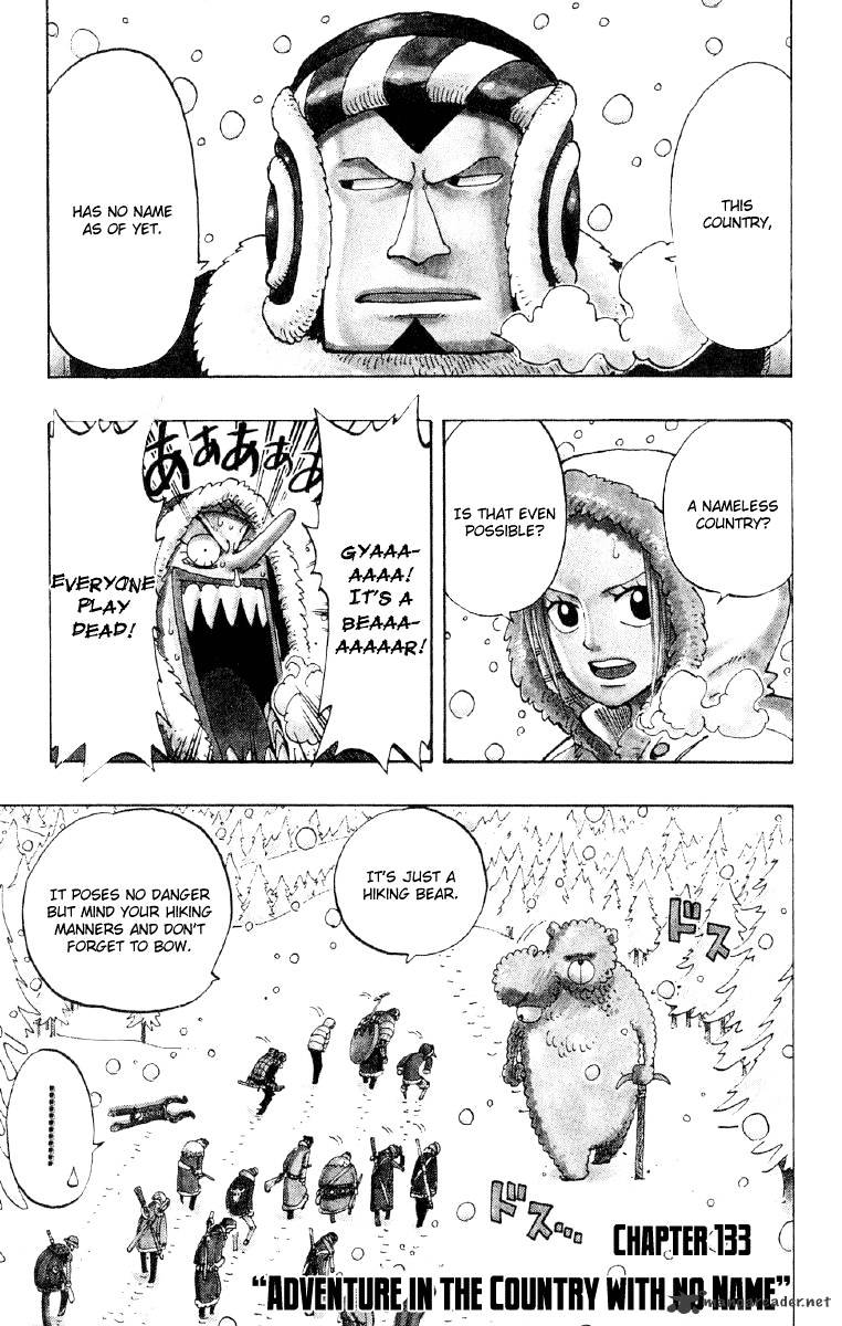 One Piece - Chapter 133 : Adventure In The Country With No Name