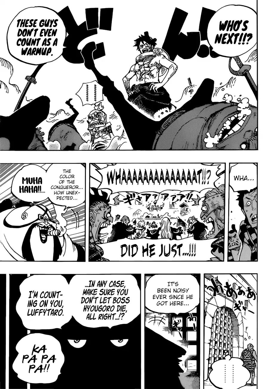 One Piece - Chapter 936: The Great Sumo Inferno Tournament