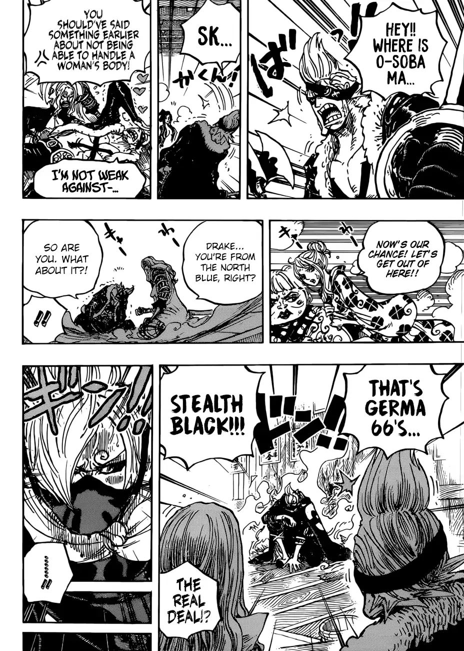 One Piece - Chapter 936: The Great Sumo Inferno Tournament