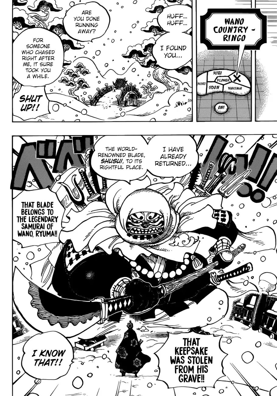 One Piece - Chapter 936: The Great Sumo Inferno Tournament