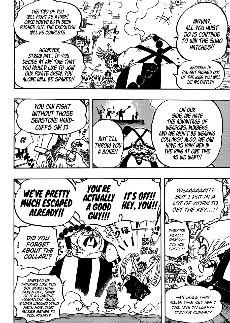 One Piece - Chapter 936: The Great Sumo Inferno Tournament