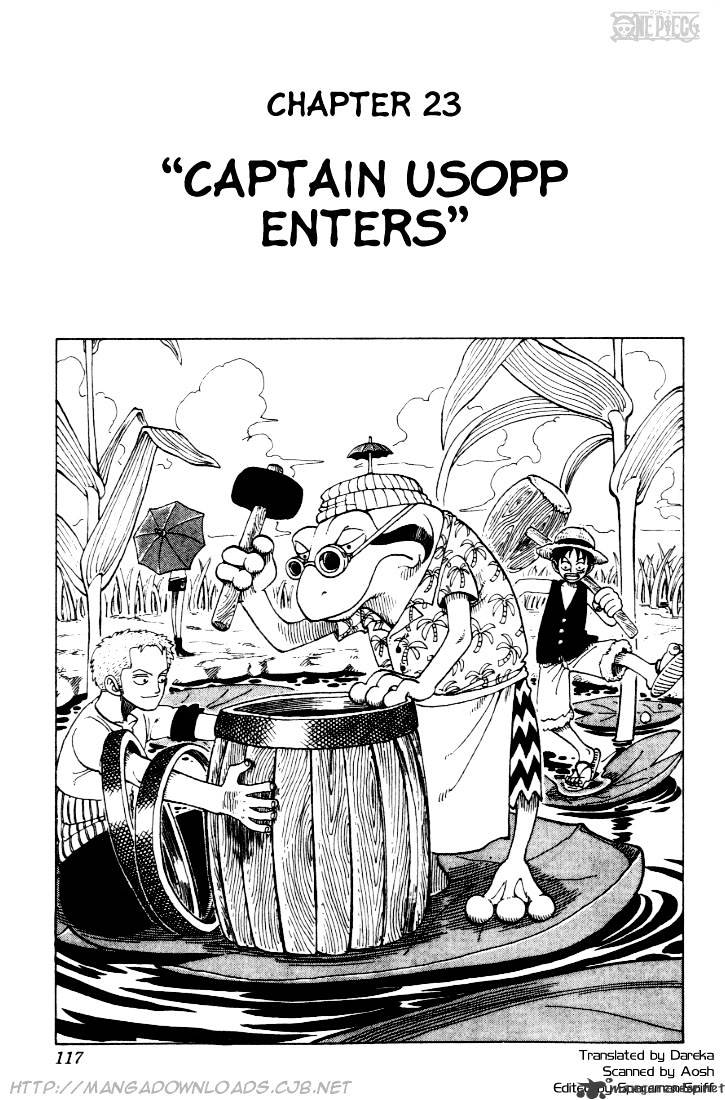 One Piece - Chapter 23 : Captain Ussop Enters