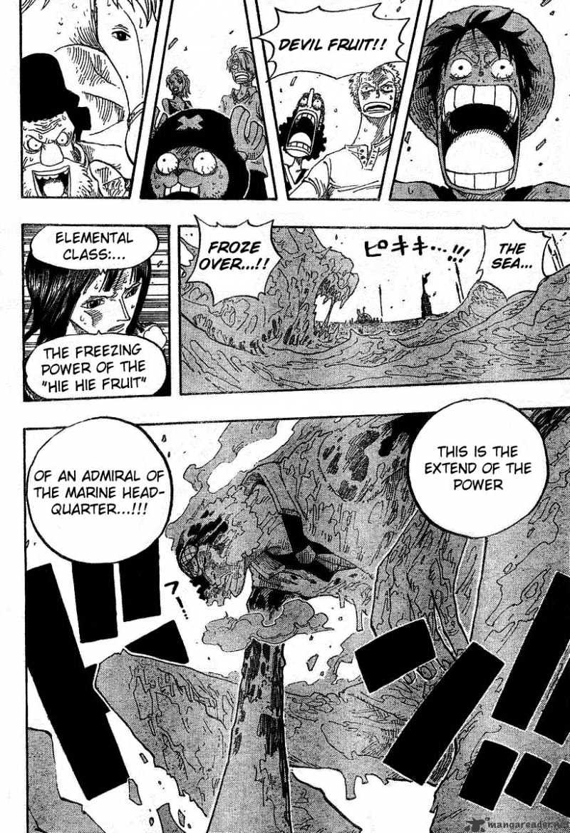 One Piece - Chapter 319 : The Admiral Of The Marine Headquarter, Blue Pheasant