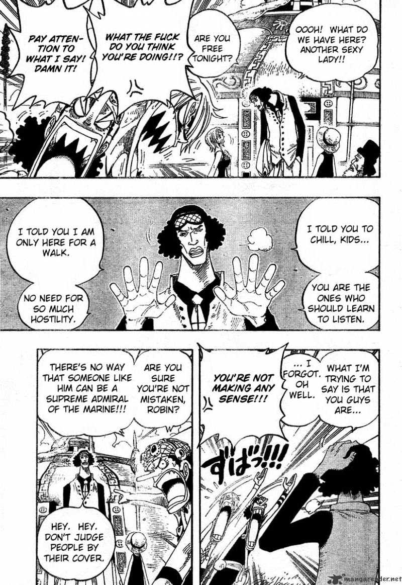 One Piece - Chapter 319 : The Admiral Of The Marine Headquarter, Blue Pheasant