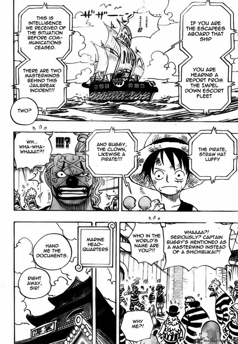 One Piece - Chapter 549 : Departing For Battle