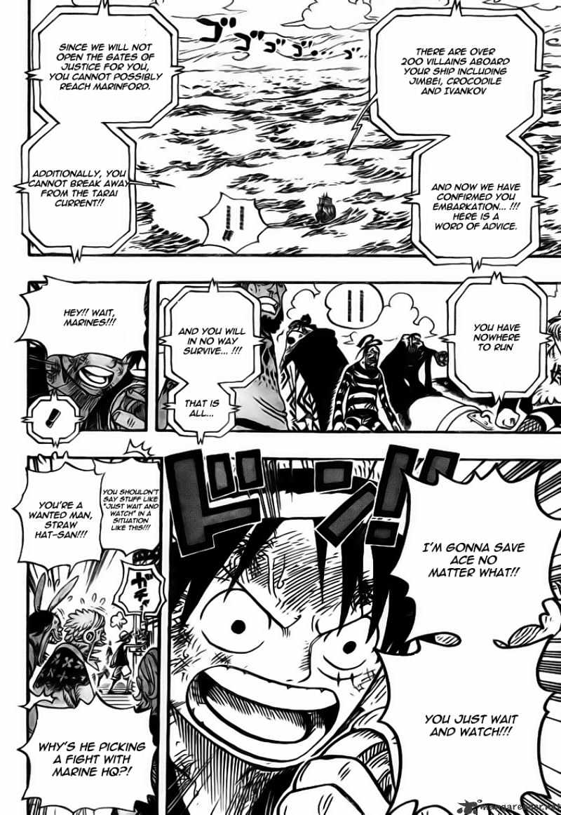 One Piece - Chapter 549 : Departing For Battle