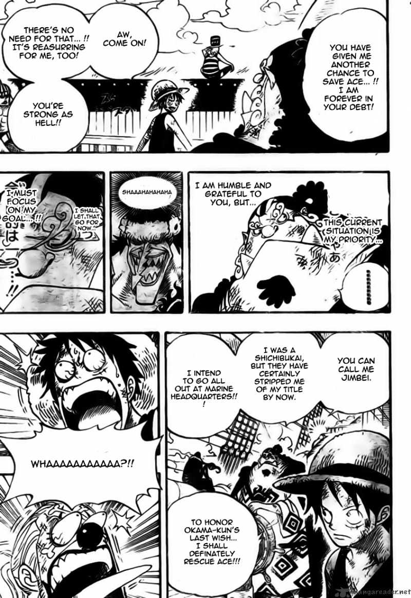 One Piece - Chapter 549 : Departing For Battle