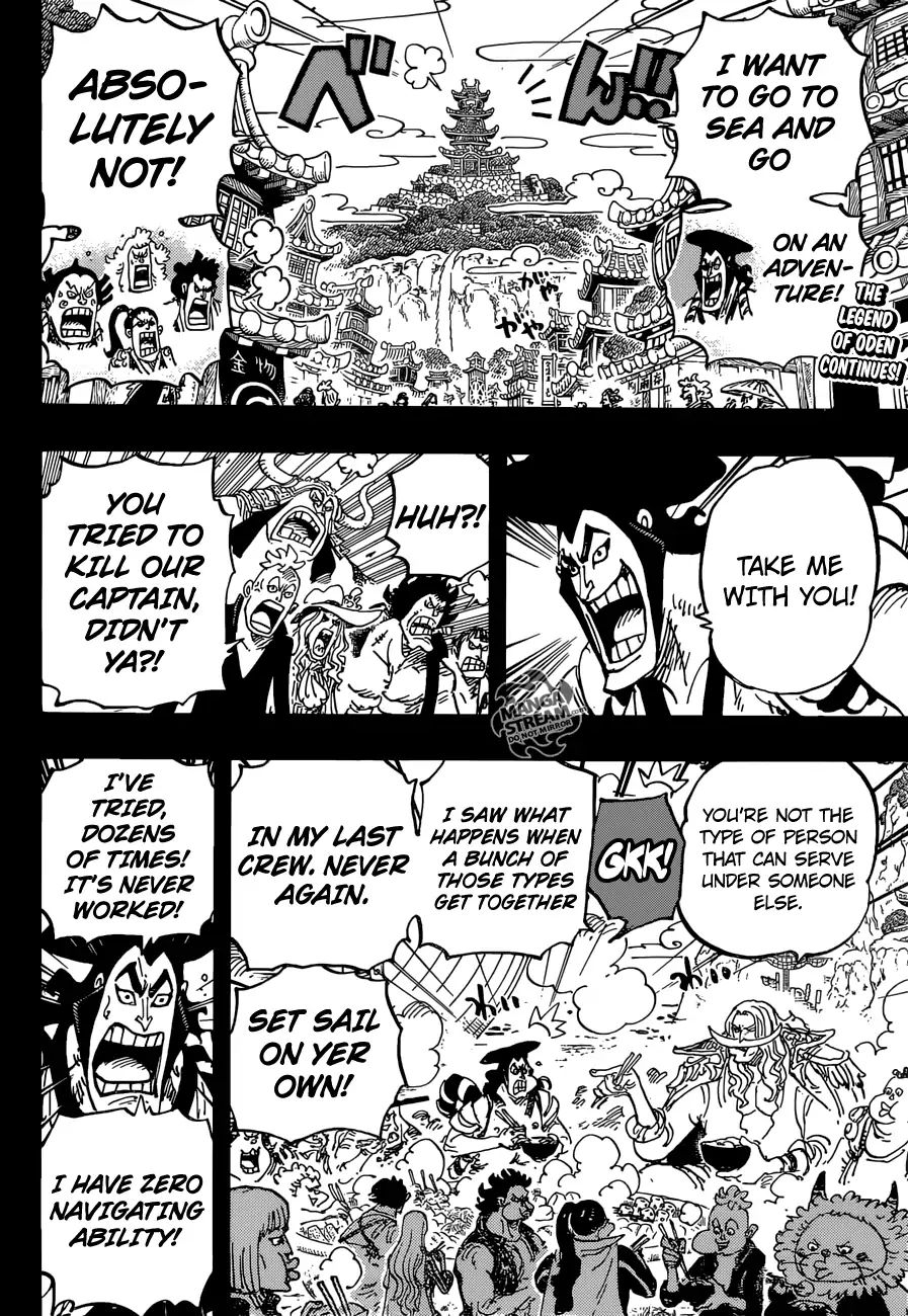 One Piece - Chapter 964: Oden S Adventure