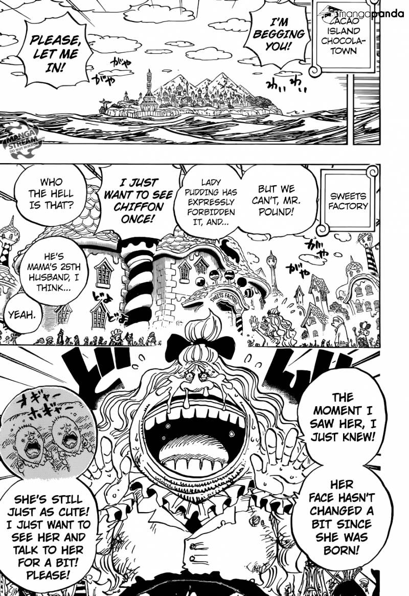 One Piece - Chapter 884 : Who