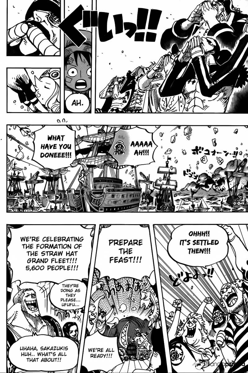 One Piece - Chapter 800 : Exchanging Sakazukis