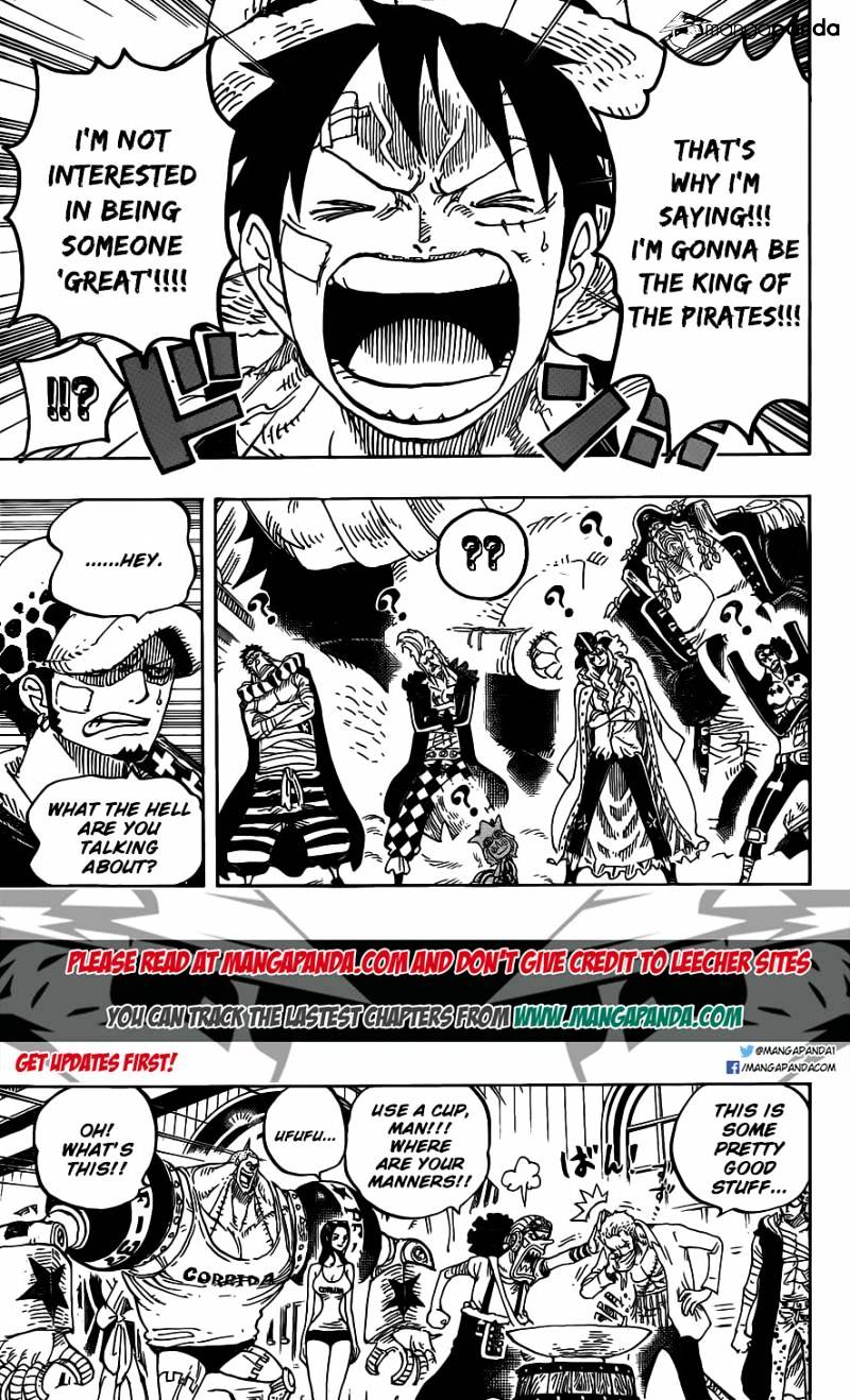 One Piece - Chapter 800 : Exchanging Sakazukis