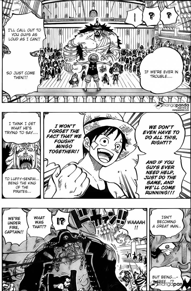 One Piece - Chapter 800 : Exchanging Sakazukis