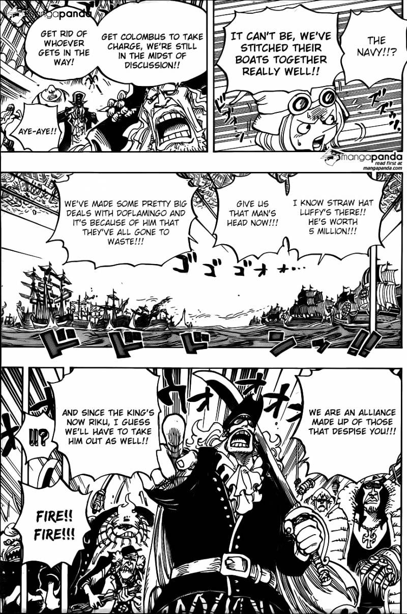 One Piece - Chapter 800 : Exchanging Sakazukis