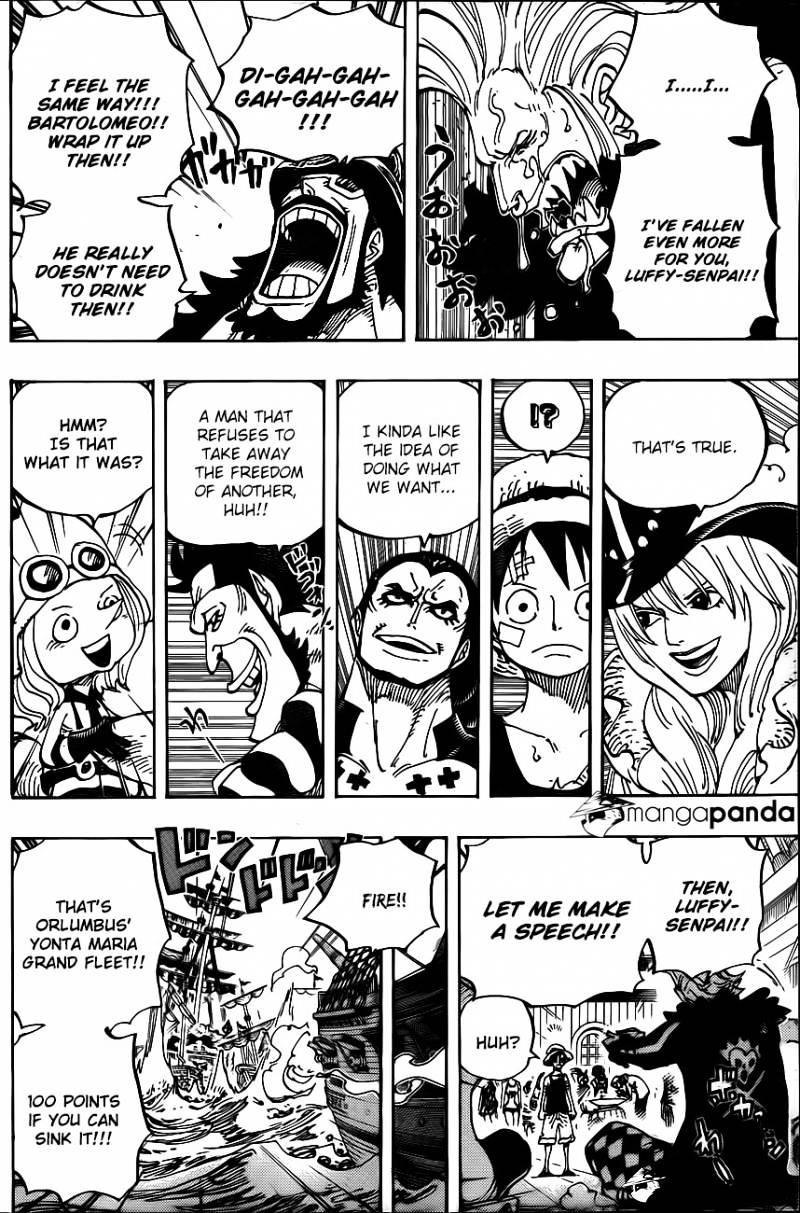 One Piece - Chapter 800 : Exchanging Sakazukis