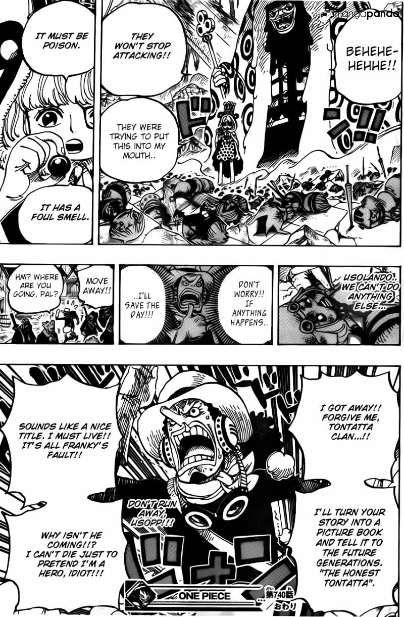 One Piece - Chapter 740 : Please!!!