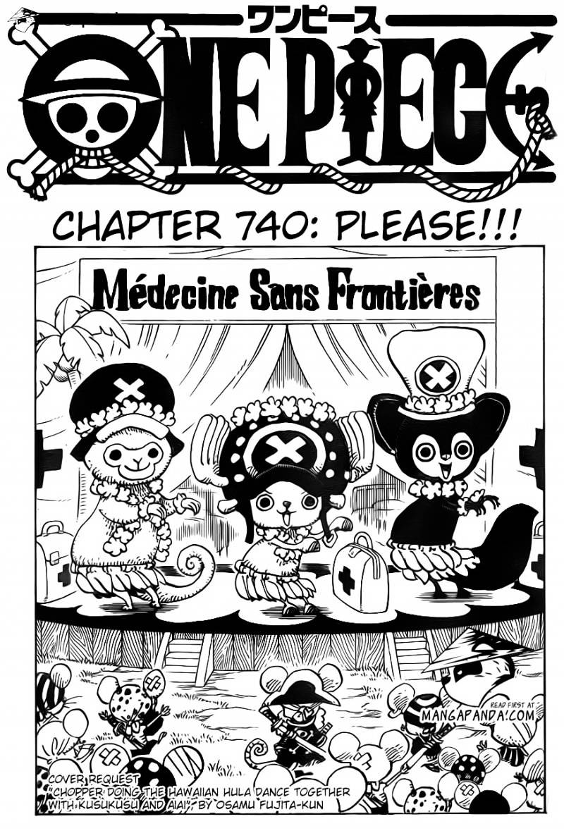 One Piece - Chapter 740 : Please!!!