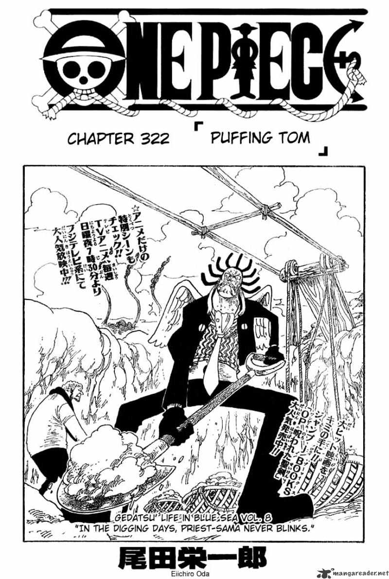 One Piece - Chapter 322 : Puffing Tom