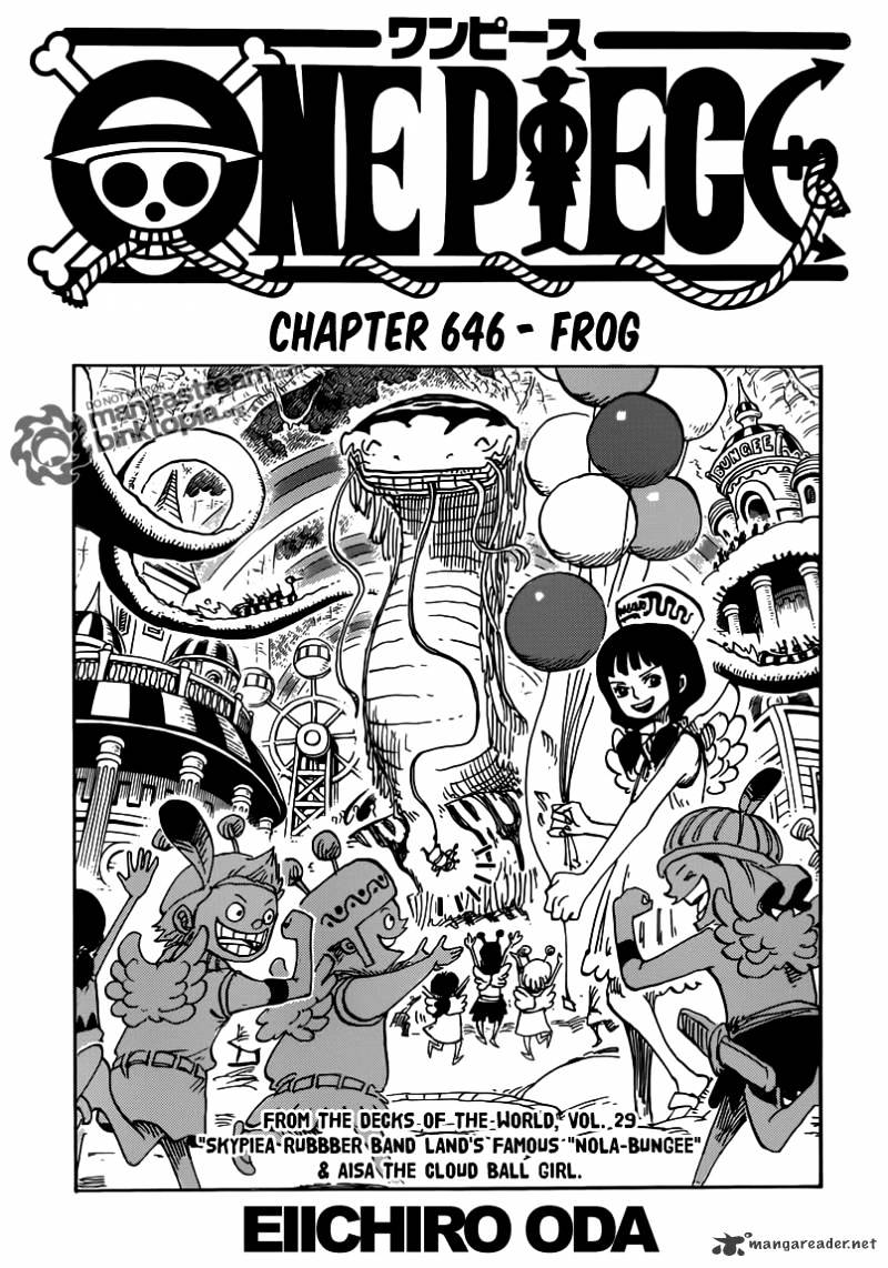 One Piece - Chapter 646 : Frog