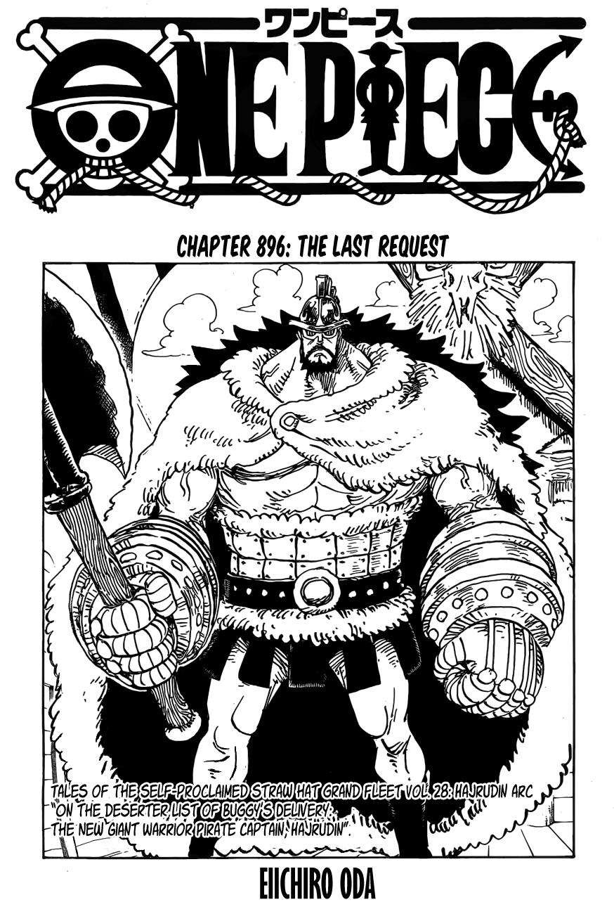 One Piece - Chapter 896