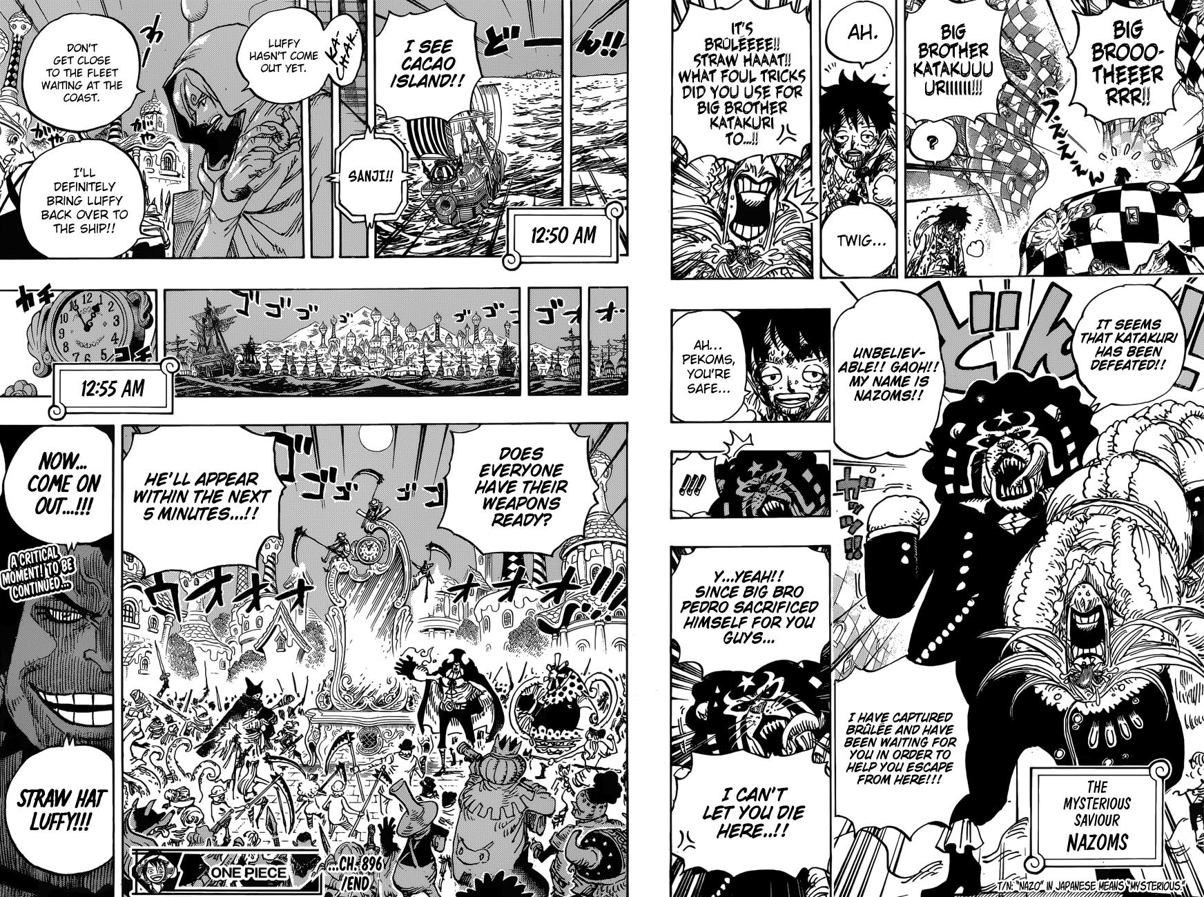 One Piece - Chapter 896