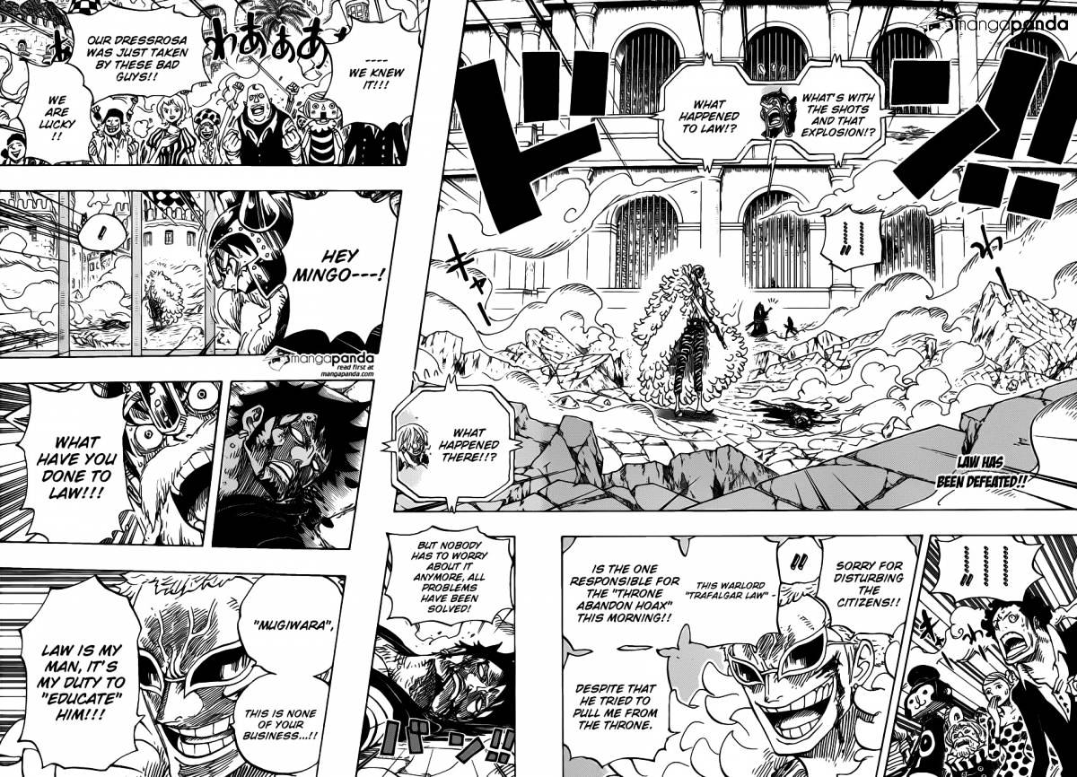 One Piece - Chapter 730 : 3 Cards