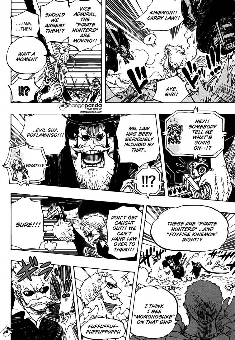 One Piece - Chapter 730 : 3 Cards