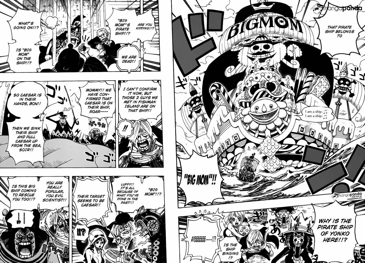 One Piece - Chapter 730 : 3 Cards