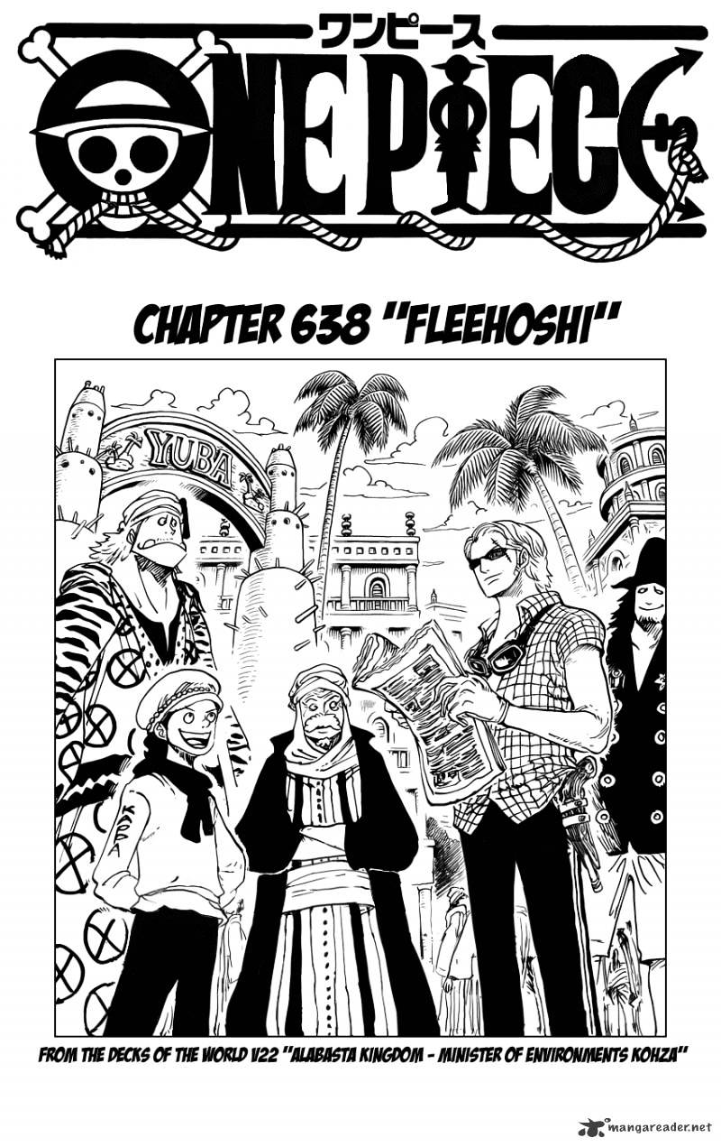 One Piece - Chapter 638 : Fleehoshi