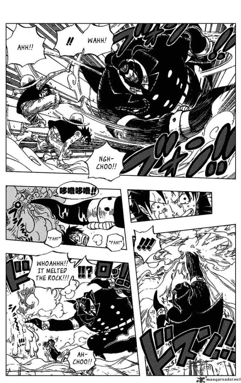 One Piece - Chapter 534 : Chief Warden Magellan Vs Pirate Luffy