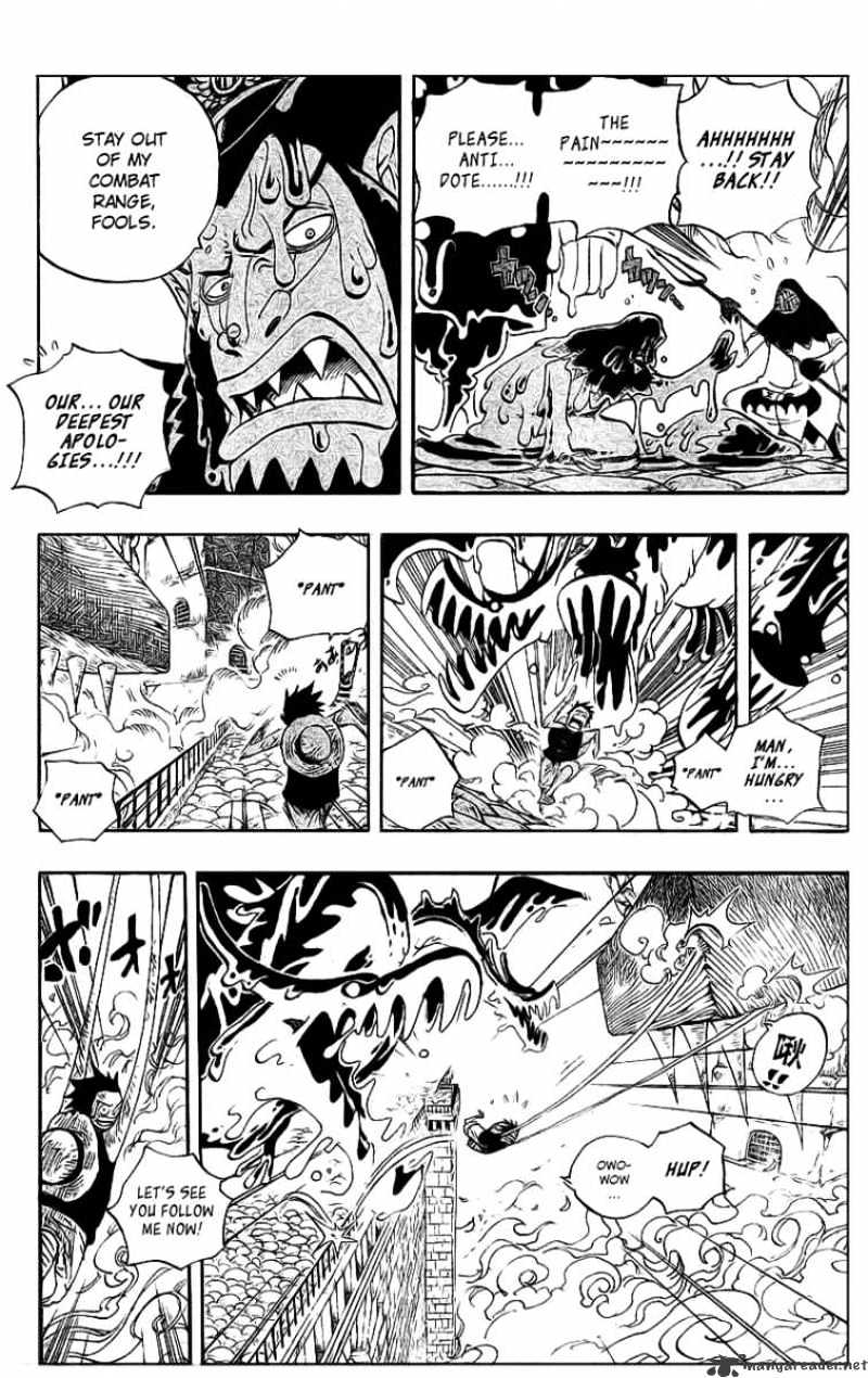 One Piece - Chapter 534 : Chief Warden Magellan Vs Pirate Luffy