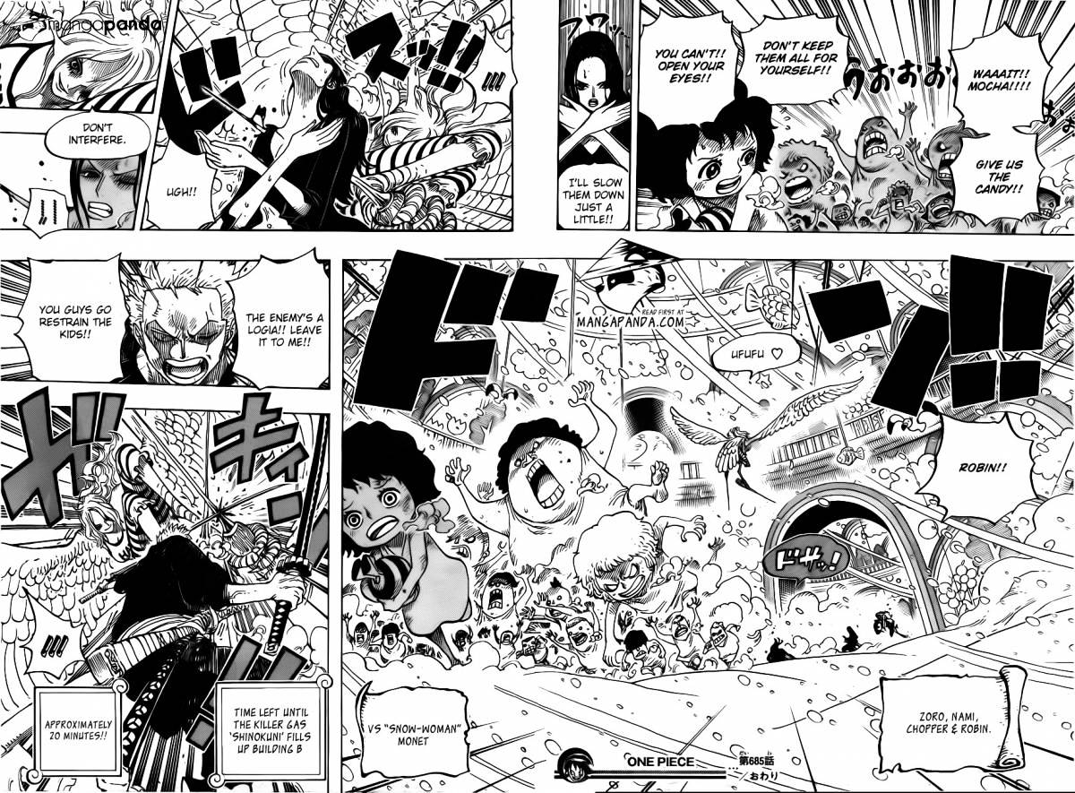 One Piece - Chapter 685 : Momonosuke Is My Name!!