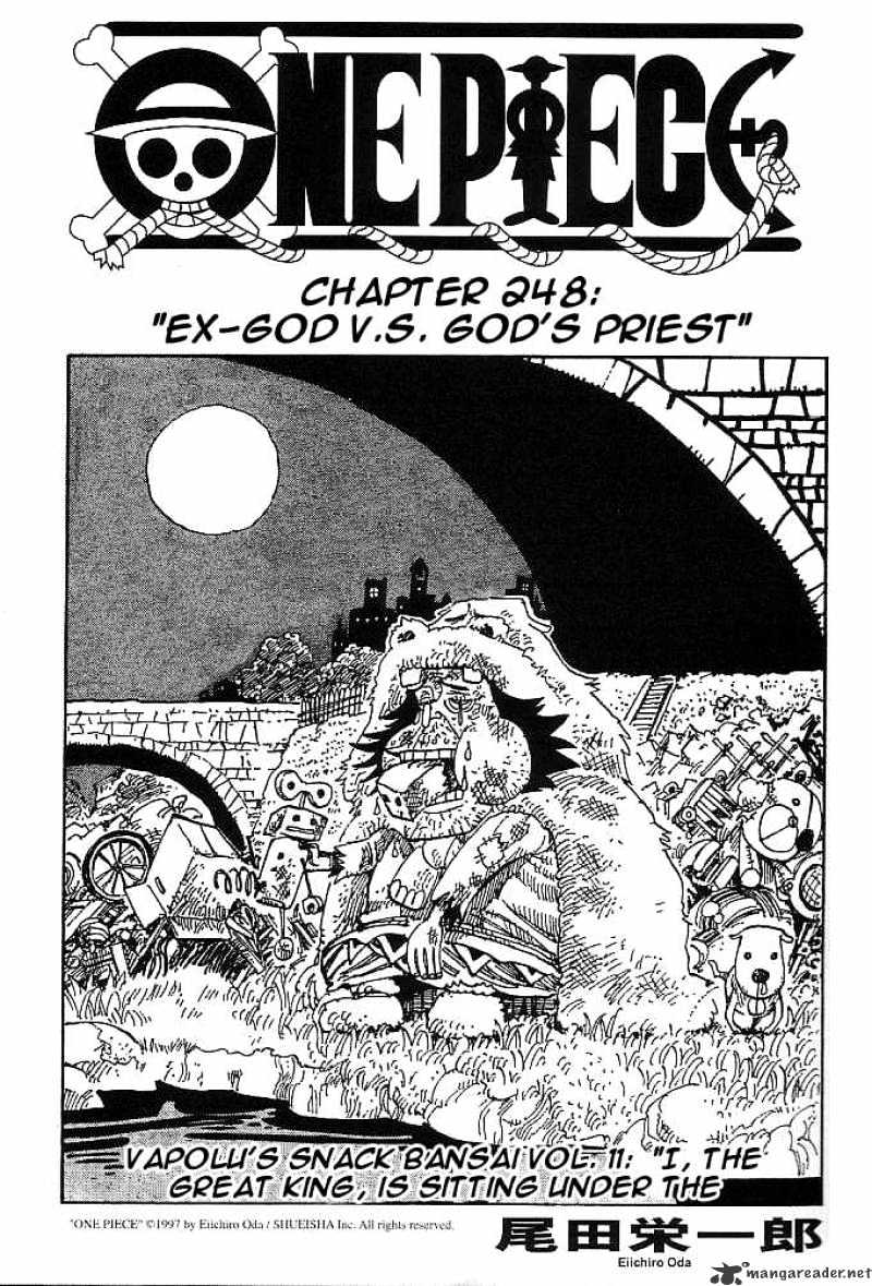 One Piece - Chapter 248 : Ex-God Vs God S Priest