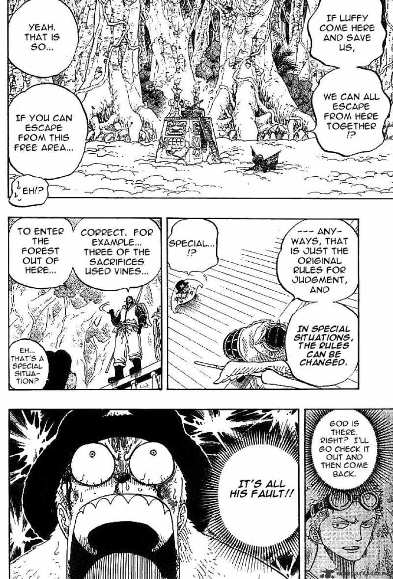 One Piece - Chapter 248 : Ex-God Vs God S Priest