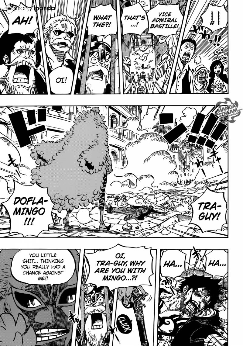 One Piece - Chapter 729 : Shichibukai Doflamingo Vs Shichibukai Law