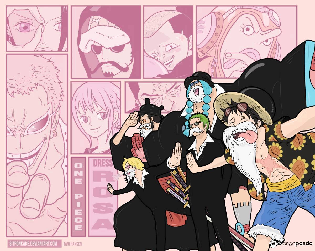 One Piece - Chapter 729 : Shichibukai Doflamingo Vs Shichibukai Law