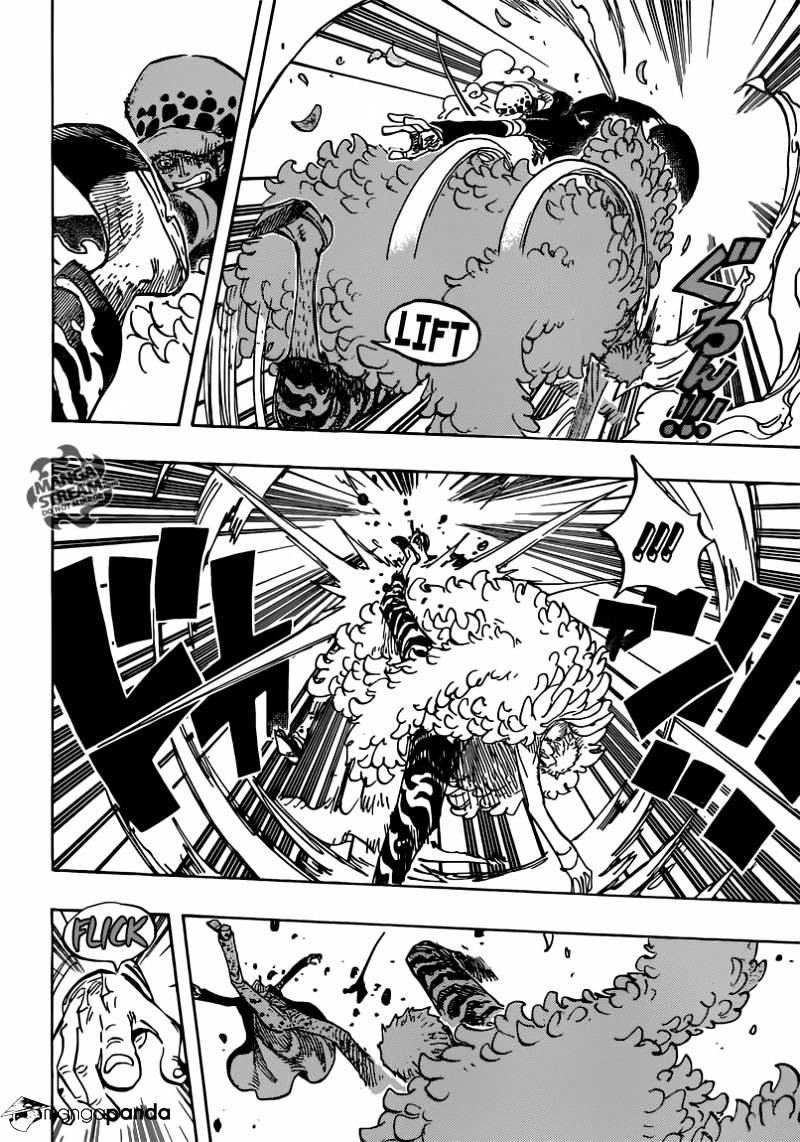 One Piece - Chapter 729 : Shichibukai Doflamingo Vs Shichibukai Law