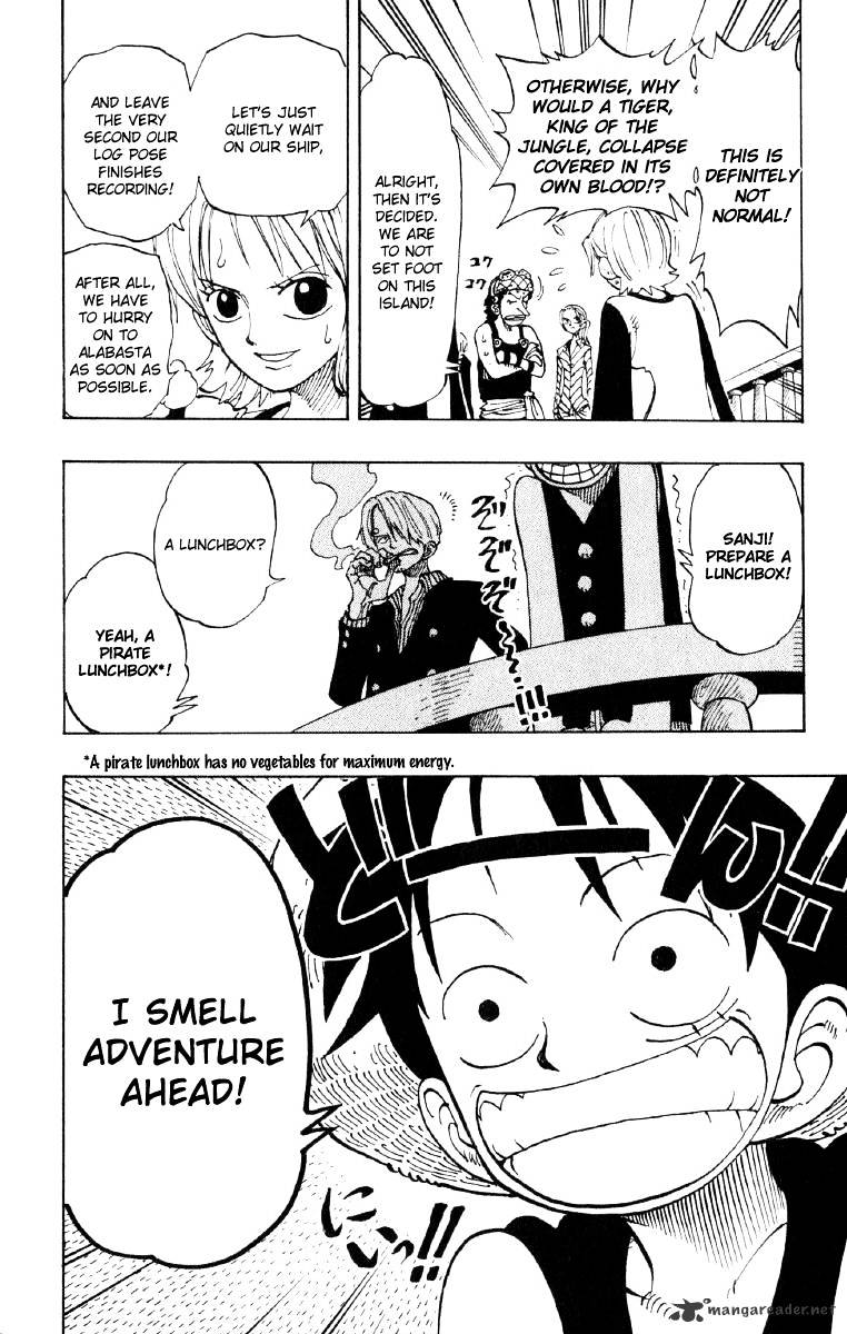 One Piece - Chapter 115 : Adventure In Little Garden