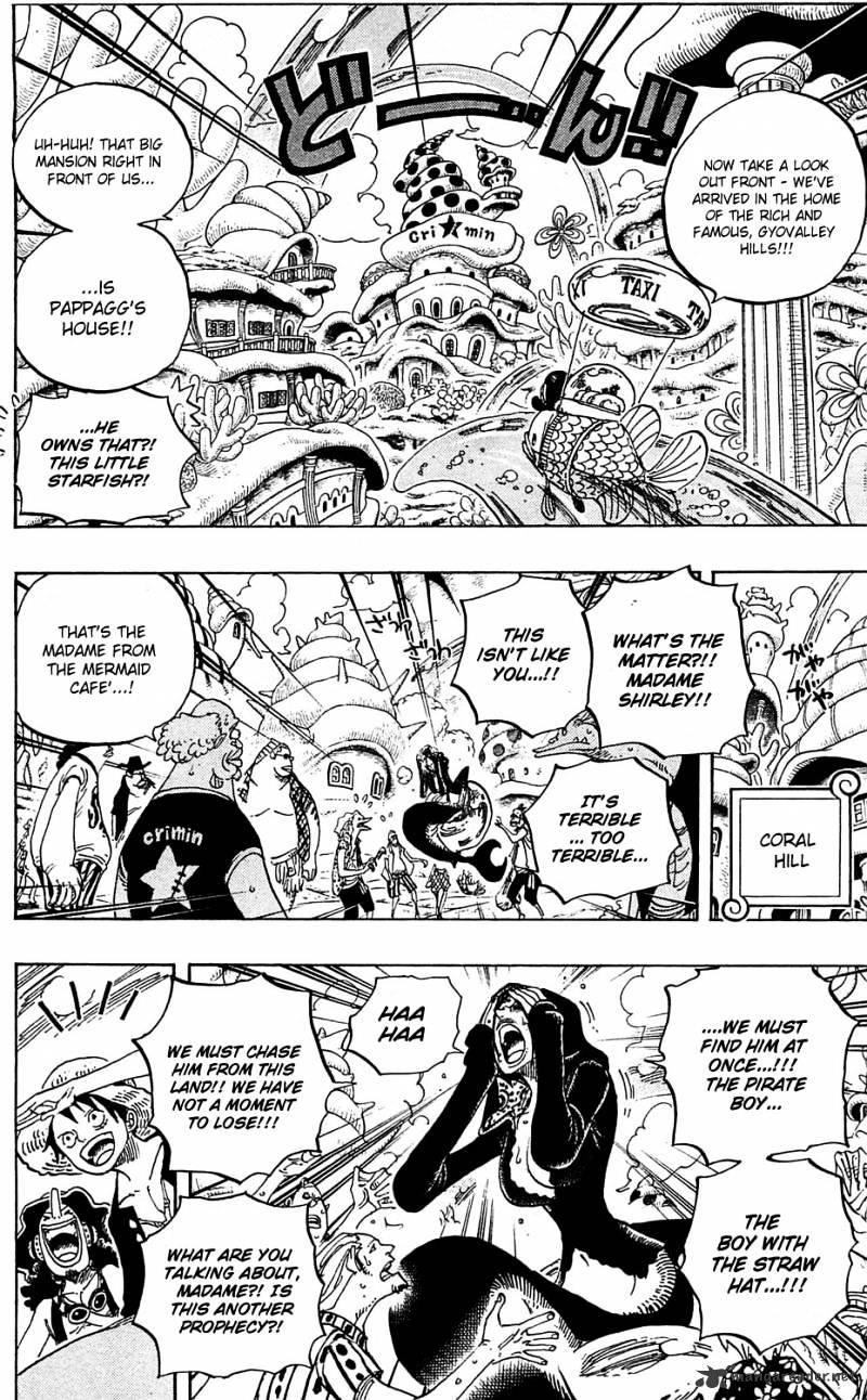 One Piece - Chapter 610 : The Fortuneteller Madam Shirley